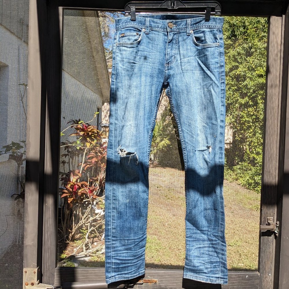 Armani Exchange A/X Jeans 30 Short Distressed